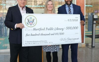 Impulso clave para Hartford: $500.000 para la Biblioteca Pública
