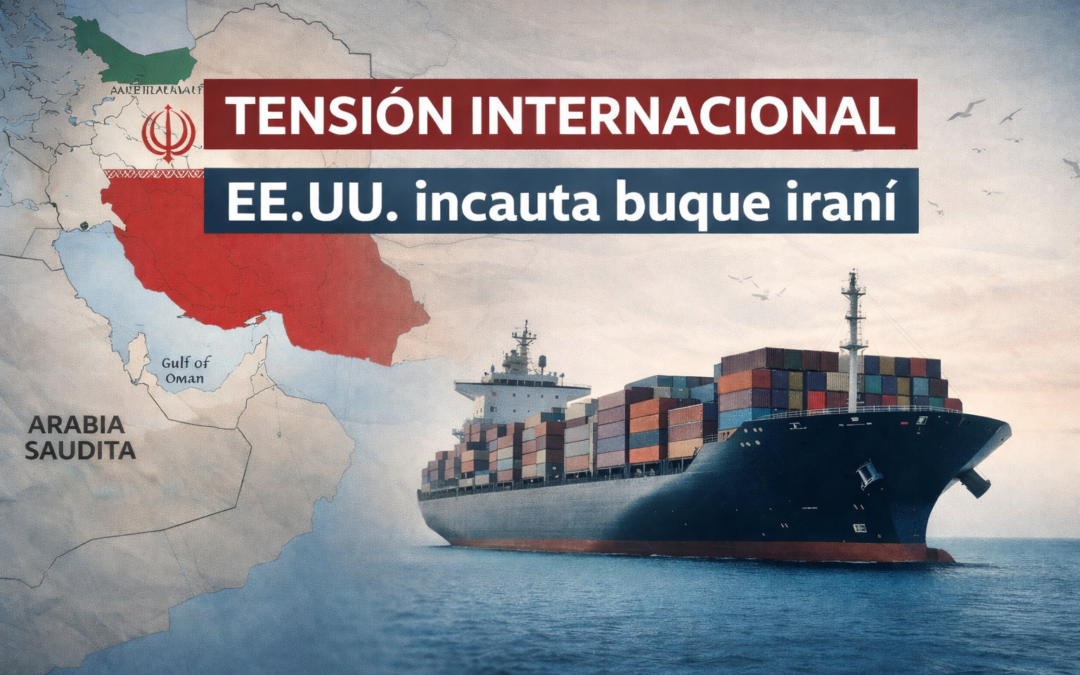 Trump afirma que EE.UU. incautó buque con bandera iraní tras intentar romper bloqueo