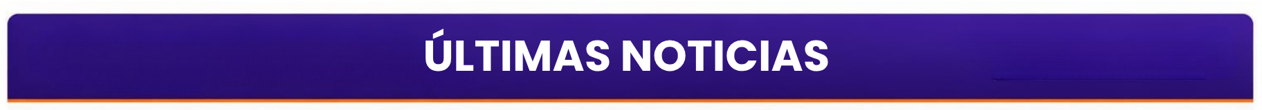 ÚLTIMAS NOTICIAS