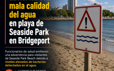 Autoridades advierten sobre mala calidad del agua en playa de Seaside Park en Bridgeport