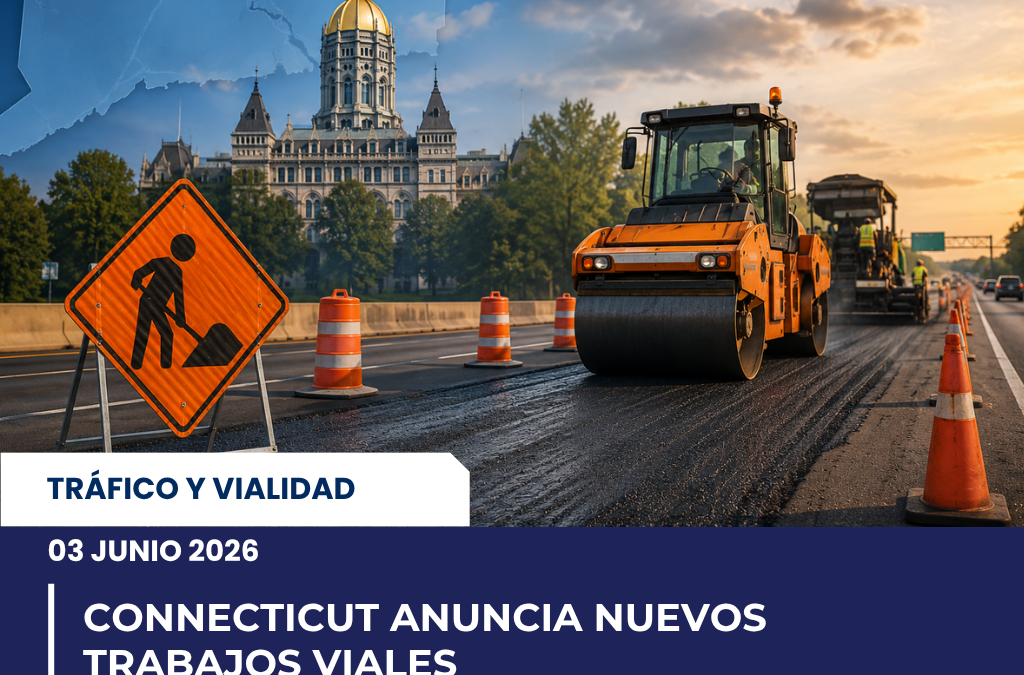 CTDOT mantiene importantes obras viales en varias ciudades de Connecticut