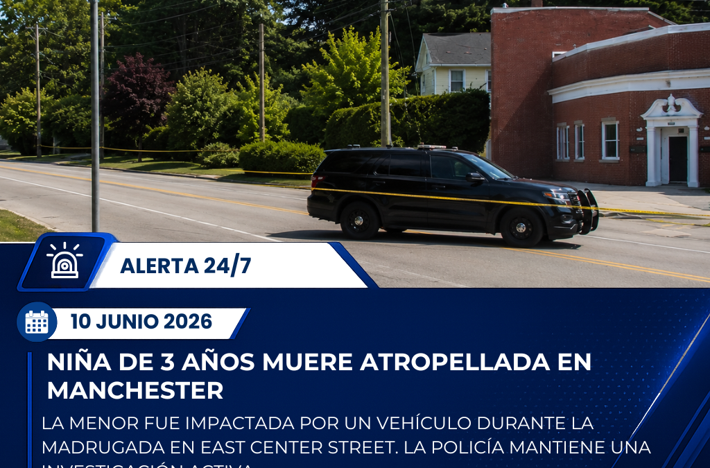 NIÑA DE 3 AÑOS MUERE ATROPELLADA EN MANCHESTER