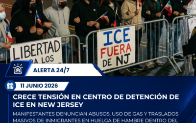Persisten protestas y denuncias de abusos en centro de detención de ICE en Newark
