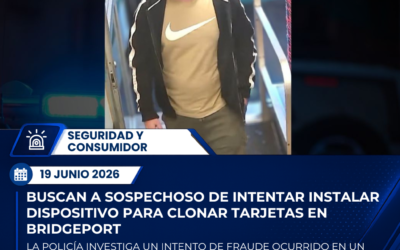 Policía de Bridgeport busca a sospechoso de intentar instalar dispositivo para clonar tarjetas en supermercado