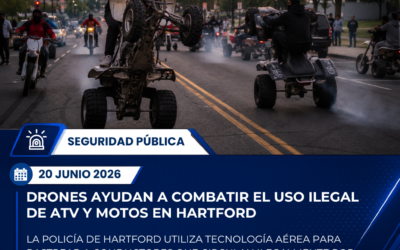Policía de Hartford intensifica uso de drones para combatir vehículos todoterreno ilegales