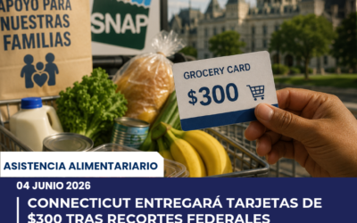 Connecticut entregará tarjetas de supermercado de $300 a miles de residentes afectados por recortes federales