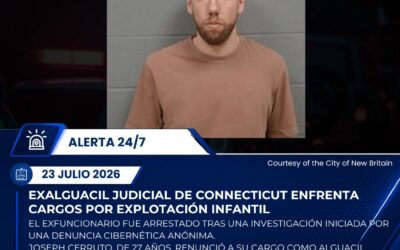 Exalguacil judicial de Connecticut es acusado en investigación por explotación infantil en New Britain