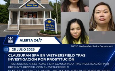 Tres mujeres arrestadas y spa clausurado tras investigación por presunta prostitución en Wethersfield
