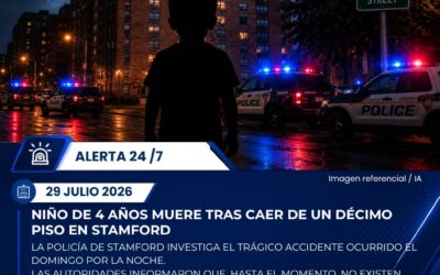 Niño de 4 años fallece tras caer desde un décimo piso de un edificio en Stamford