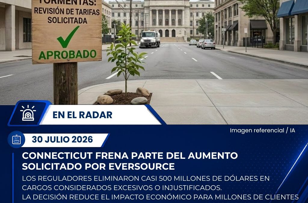 PURA reduce en casi $500 millones la solicitud de Eversource por costos de tormentas